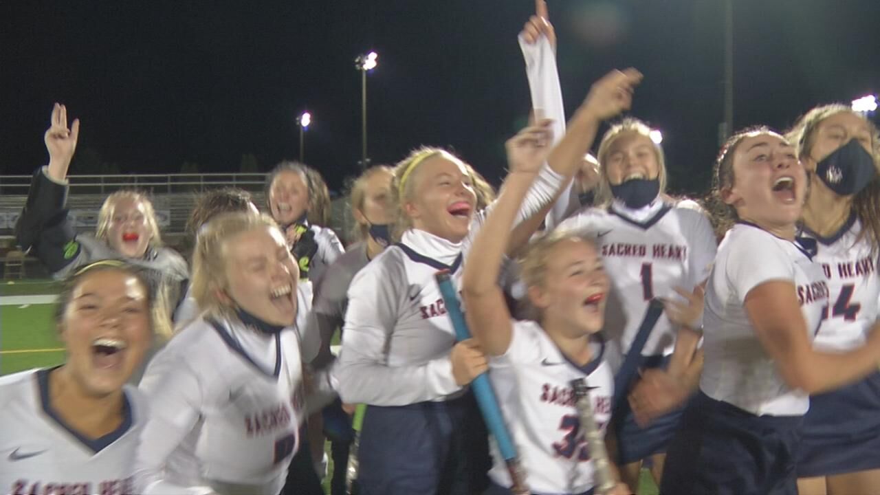 Sacred Heart beats Christian Academy in OT for field hockey state title